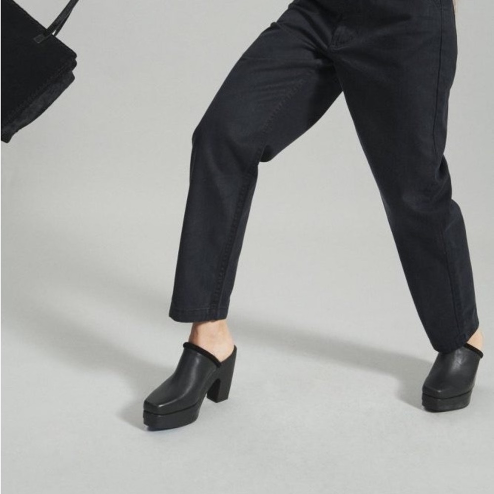 Cheetah Clog-black